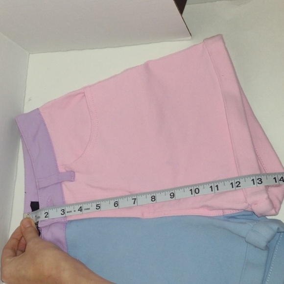 DOLLS kill care bears peekaboo block colored shorts size extra small - Picture 8 of 12